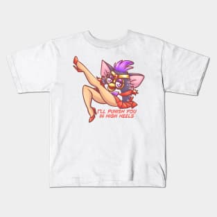 I'll Punish You in High Heels Kids T-Shirt